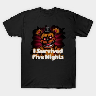 I survived five nights T-Shirt